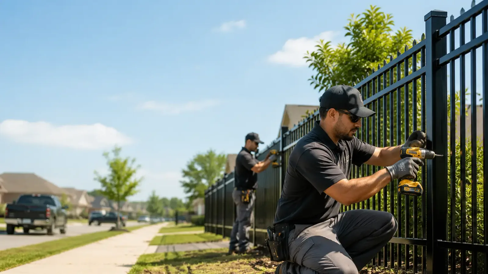 Metal Fence Installation in Reed City, MI